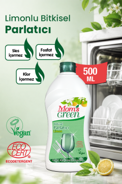 Bitkisel Bulaşık Makinesi Parlatıcı Limon Kokulu 500 ml