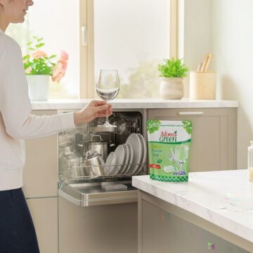 Mom's Green Oksijenli Bulaşık Makinesi Tableti 40 Adet