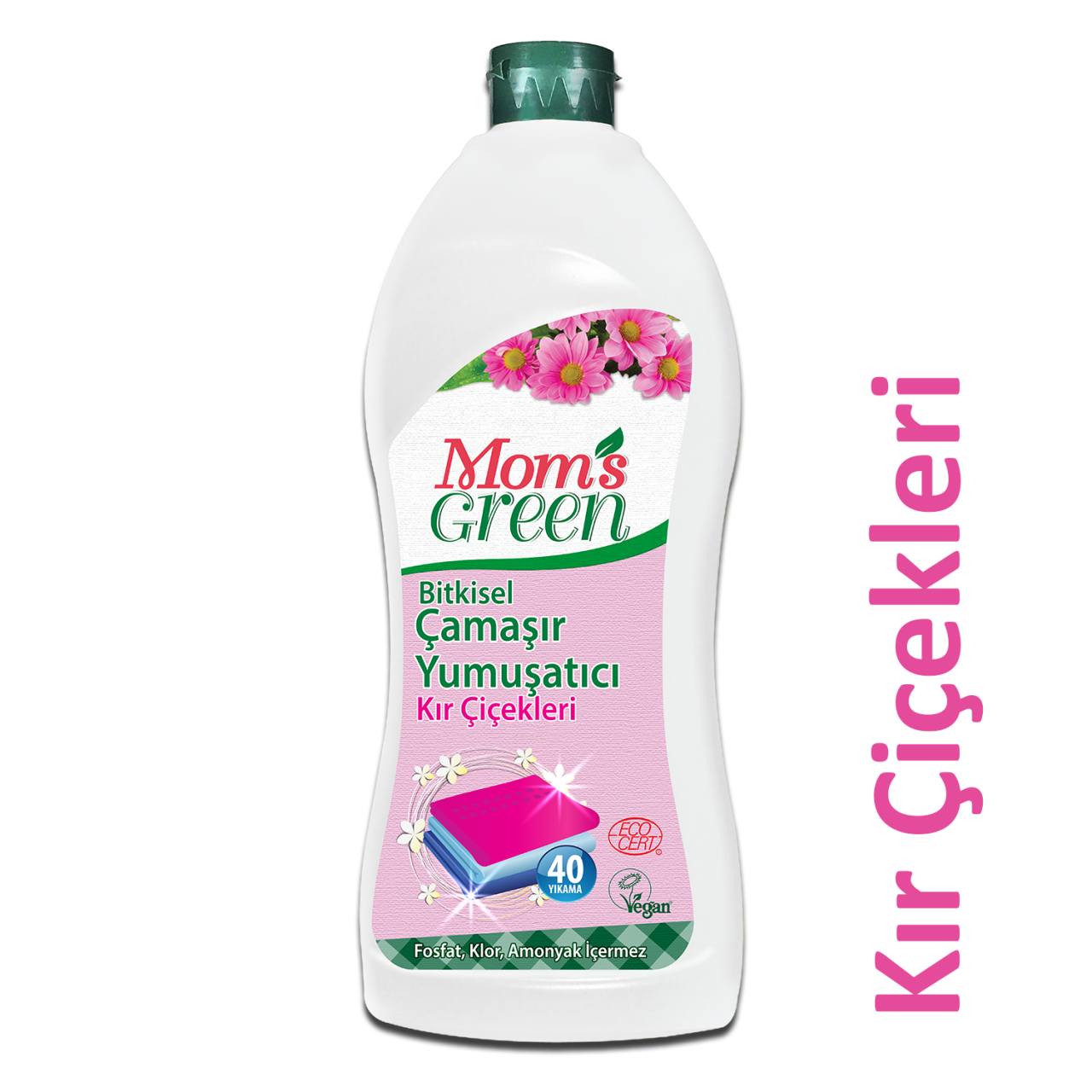 Bitkisel Çamaşır Yumuşatıcı - KIR ÇİÇEKLERİ  ECO 40 Yıkama - 750 ml