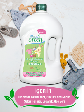 Organik Aloeveralı Bebek Çamaşır Temizleyici Kokusuz 1,5 Litre