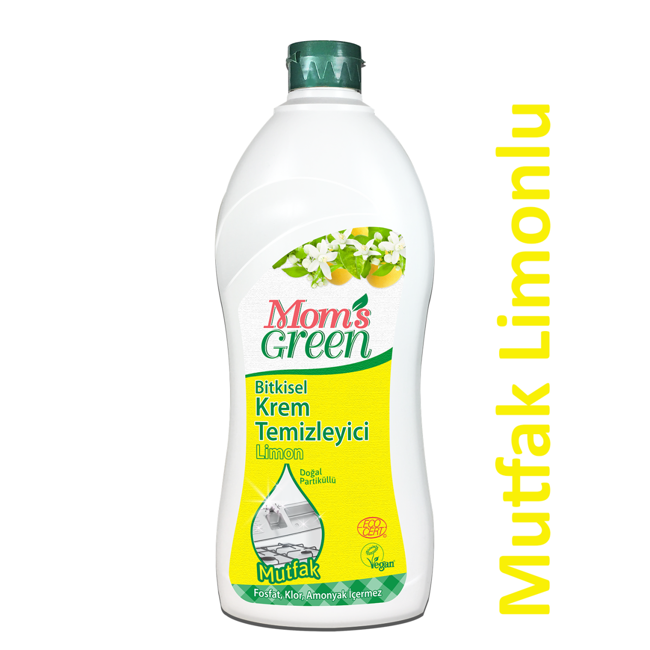 Limonlu Bitkisel Krem Temizleyici Mutfak 750 ml