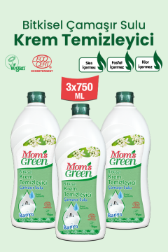 3'lü Set Çamaşır Sulu Bitkisel Krem Temizleyici Banyo (750 ml x 3 Adet)