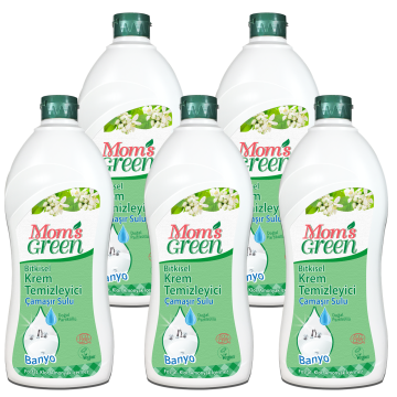 5'li Set  Krem Temizleyici Banyo (750 ml x 5 Adet)
