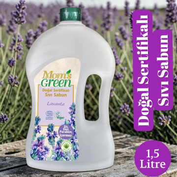 Mom's Green Doğal Sertifikalı Sıvı Sabun - Lavanta 1.5 Lt EcoCosmos