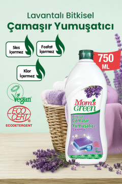 2'li Set Bitkisel Çamaşır Temizleyici Renkliler İçin Lavanta 1,5 Litre ve Bitkisel Çamaşır Yumuşatıcı Lavanta 750 ml