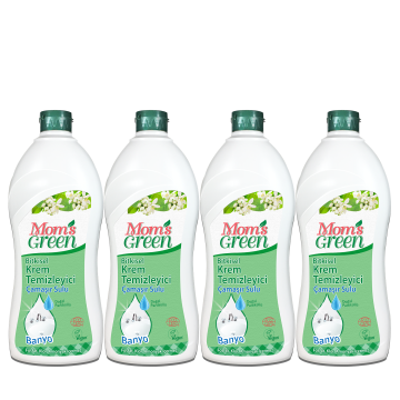4'lü Set Bitkisel Krem Temizleyici Banyo - Çamaşır Sulu- Eco