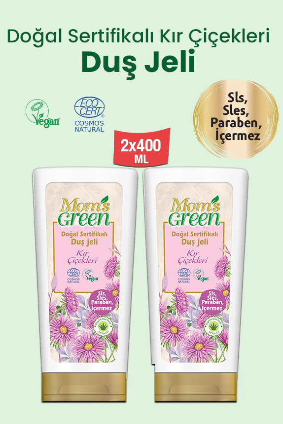 2 'Li Set Kır Çiçekleri Duş Jeli 400 ml