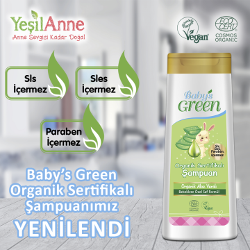 2'li Set Çocuk Organik Çamaşır Temizleyici 1500 ml ve Organik Bebek Şampuanı 400 ml