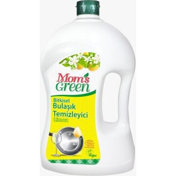 Mom's Green 3'lü Set Bitkisel Elde Bulaşık Temizleyici Limon (1,5 lt x 3 Adet) ECO