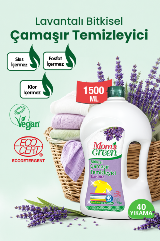 2'li Set Lavanta+Bebek Bitkisel Çamaşır Temizleyici