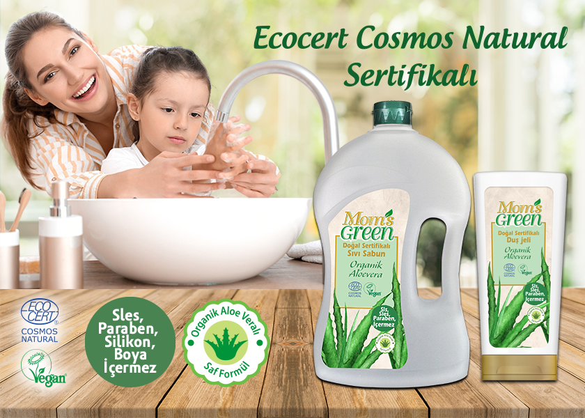 Moms Green Organik Deterjan Organik Şampuan Bulaşık Deterjanı